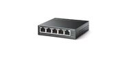 TP-Link TL-SF1005P 5-портовый 10 / 100 Мбит / с настольный коммутатор с 4 портами PoE SMB