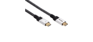 Vcom CU560-1.2M Кабель USB4 TCM--TCM,  5K@60Hz,  40GBps,  PD 240W,  5A,  1.2м