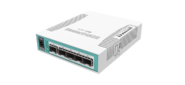 MikroTik CRS106-1C-5S Коммутатор Cloud Router Switch with QCA8511 400MHz CPU, 128MB RAM, 1x Combo port (Gigabit Ethernet or SFP), 5 x SFP