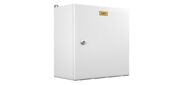Шкаф настенный ЦМО EMW-400.400.210-1-IP66 9U 400x210мм пер.дв.стал.лист несъемные бок.пан. 50кг серый