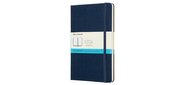Блокнот Moleskine CLASSIC QP066B20 Large 130х210мм 240стр. пунктир твердая обложка синий сапфир