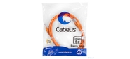 Патч-корд U / UTP 5e кат. 1, 5м. Cabeus PC-UTP-RJ45-Cat.5e-1.5m-OR-LSZH неэкранированный, оранжевый 40