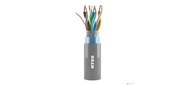 NTSS Кабель витая пара NTSS F / UTP 5e 4 пары одножильный 24AWG медь 305м внутренний нг (А)-HF (LSZH) серый NTSS-IN-FUTP4-5e-LSZH-GY