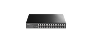 24-Port 10 / 100 Mbps Switch,  24 10 / 100 Mbps RJ45 Ports,  Switch / VLAN / Extend working mode DIP switch,  Rack-mountable Steel Case,  Power Saving,  Plug & Play,  Rack-Mount kits included