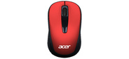 Мышь Acer OMR136 красный оптическая  (1000dpi) беспроводная USB для ноутбука  (3but)