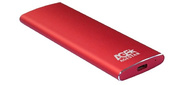 Внешний корпус SSD AgeStar 3UBNF2C m2 NGFF 2280 B-Key USB 3.1 алюминий красный