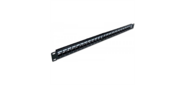 Патч-панель наборная Lanmaster TWT-PP24OK-STP 19" 1U 24xRJ45 FTP Keystone 1