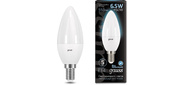 GAUSS 103101207 Светодиодная лампа LED Свеча E14 6.5W 550lm 4100К 1 / 10 / 50