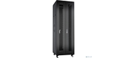 Cabeus ND-05C-42U60 / 120-BK Шкаф монтажный телекоммуникационный 19" напольный для распределительного и серверного оборудования 42U 600x1200x2055mm (ШхГхВ) передняя и задняя двойные перфорированные двер