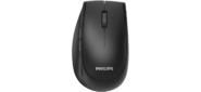 Philips Беспроводная Мышь SPK7627, 2, 4 GHz, Bluetooth 3.0 / 5.0, 5 кноп., 1600dpi, Аккамулятор, Чёрный