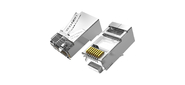 Коннектор Vention RJ45 (8p8c), FTP, cat. 6A, под витую пару, экранированный (10шт.)