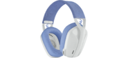 Logitech® Игровая гарнитура,  беспроводная G435 LIGHTSPEED Wireless Gaming Headset,  белый.