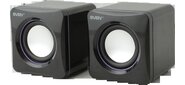 Sven 315 акустическая система 2.0 (2x2.5Вт), портативная, питание по USB, черный (ret)