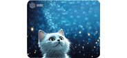 Коврик для мыши Cactus White Cat 300x250x3мм (CS-MPC-D11M)