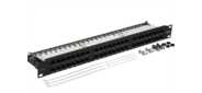 Патч-панель Lanmaster TWT-PP48 / 1U-U5E 19" 1U 48xRJ45 кат.5e UTP