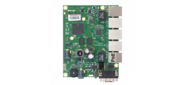 MikroTik RB450Gx4 Плата для роутеров,  716 МГц  (4 ядра),  5х 1G RJ45,  microSD,  RS232