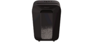Шредер Fellowes PowerShred LX70 черный  (секр.P-4) / перекрестный / 11лист. / 18лтр. / скрепки / скобы / пл.карты