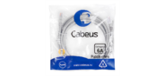 Cabeus PC-UTP-RJ45-Cat.6a-5m-LSZH Патч-корд U / UTP, категория 6а (10G), 2xRJ45 / 8p8c, неэкранированный, серый, LSZH, 5м