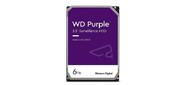 Western Digital HDD SATA  6Tb Purple WD64PURZ,  IntelliPower,  256MB buffer  (DV-Digital Video),  1 year