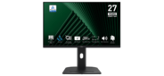 MSI PRO MP275QPG 27" 16:9 WQHD (2560x1440) IPS Flat, 1ms (MPRT), 1000:1, 100M:1, 400nit, 178 / 178, 2xHDMI 2.0, DP 1.2, Speaker, Tilt, Swivel, Height, Pivot, VESA, 100Hz, Black, 1y war-ty