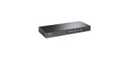 Jetstream 16-port gigabit smart switch with 2-gigabit uplink ports