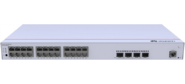 HUAWEI S310-24P4S L2+  (static router),  24*10 / 100 / 1000BASE-T ports,  4*GE SFP ports,  POE+ (370W)