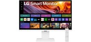 Монитор LG 31.5" UltraFine 32U830SA-W белый IPS LED 5ms 16:9 HDMI M / M матовая HAS Piv 1200:1 400cd 178гр / 178гр 3840x2160 60Hz 4K USB 7.7кг