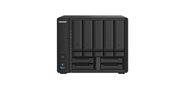 SMB QNAP TS-932PX-4G 9-Bay NAS,  5 x 3.5" and 4 x 2.5" drive slots,  Alpine AL324 ARM quad-core 1.7GHz,  4 GB DDR4  (1x 4 GB) up to 16 GB  (1 x 16 GB),  2 x 10GbE  SFP+,  2 x 2.5 GbE LAN