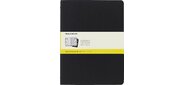 Блокнот Moleskine CAHIER JOURNAL QP322 XLarge 190х250мм обложка картон 120стр. клетка черный (3шт)