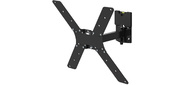 Кронштейн для телевизора Holder LCD-5520-B черный 32"-55" макс.45кг настенный поворотно-выдвижной и наклонный