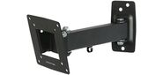 Kromax OPTIMA-103 black Кронштейн для LED / LCD телевизоров 10"-28",  max 25 кг,  настенный,  3 ст свободы,  наклон +5°-12°,  поворот ±90°,  от стены 68.5-225 мм,  max VESA 100x100мм