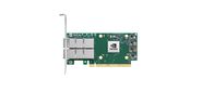 ConnectX-6 Dx EN adapter card, 100GbE, Dual-port QSFP56, PCIe 4.0 x16, No Crypto, Tall Bracket
