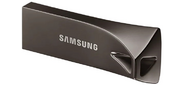 Флеш накопитель 128GB SAMSUNG BAR Plus,  USB 3.1,  300 МВ / s,  серый