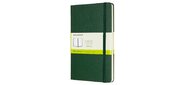 Блокнот Moleskine CLASSIC QP062K15 Large 130х210мм 240стр. нелинованный твердая обложка зеленый