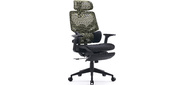 Кресло Cactus CS-CHR-MC01-LGNBK салатовый сиденье черный