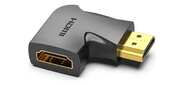 Адаптер-переходник Vention HDMI v2.0 19M / 19F угол 90