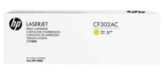 Тонер Картридж HP CF302AC желтый для HP Color LaserJet Enterprise M880 827A  (в технологической упаковке)