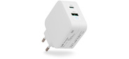 Блок питания TopON TOP-GaN-65W автоматический 65W 5V-20V 3.25A 2xUSB от бытовой электросети LED индикатор