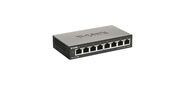 D-Link DGS-1100-08V2 / A1A, L2 Smart Switch with 8 10 / 100 / 1000Base-T ports
8K Mac address, 802.3x Flow Control, Port Trunking, Port Mirroring, IGM