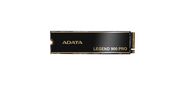 Твердотельный накопитель ADATA SSD LEGEND 900 PRO,  4000GB,  M.2 (22x80mm),  NVMe 1.4,  PCIe 4.0 x4,  3D NAND,  R / W 7400 / 6500MB / s,  IOPs н.д. / н.д.,  TBW 2400,  DWPD 0.3  (5 лет)