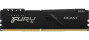 Оперативная память Kingston 16GB 3200MT / s DDR4 CL16 DIMM 1Gx8 FURY Beast Black