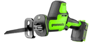 Пила сабельная аккумуляторная GreenWorks GPT-CRS-25, 24V, бесщеточная, без АКБ и ЗУ (1200507)