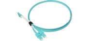 Патч-корд Lanmaster LAN-2LC-2SC / OM3-1.0 2x50 / 125 OM3 LC дуплекс-SC дуплекс 1м LSZH
