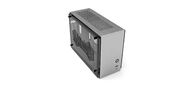 ZALMAN M2 MINI,  MITX,  ALUMINIUM,  SILVER,  WINDOWx2,  RISER CARD,  2x3.5",  3x2.5",  1xUSB3.0,  1xUSB3.1 TYPE-C,  TOP 1x80mm