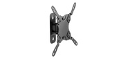 Ultramounts UM 862 Кронштейн для телевизора 13"-42" макс.20кг настенный поворот и наклон черный