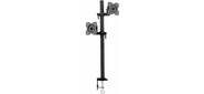 Кронштейн для мониторов ЖК Kromax OFFICE-5 серый 15"-32" макс.12кг настольный поворот и наклон