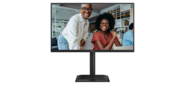 МОНИТОР 23.8" AOC 24E4CV Black с поворотом экрана  (IPS,  1920x1080,  120Hz,  4 ms,  178° / 178°,  300 cd / m,  1500:1,  +HDMI,  +DisplayPort,  +4xUSB 3.2,  +USB Type-C  (90W),  +MM)