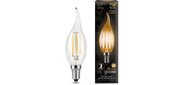 GAUSS 104801107 Светодиодная лампа LED Filament Свеча на ветру E14 7W 550lm 2700К 1 / 10 / 50