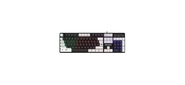 Defender Проводная игровая клавиатура Dark Knight GK-077 RU, черн-бел, 104кн, радужная [45077]