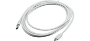 Кабель Buro BHP USB-TPC-3W USB 3.0 A (m) USB Type-C  (m) 3м белый